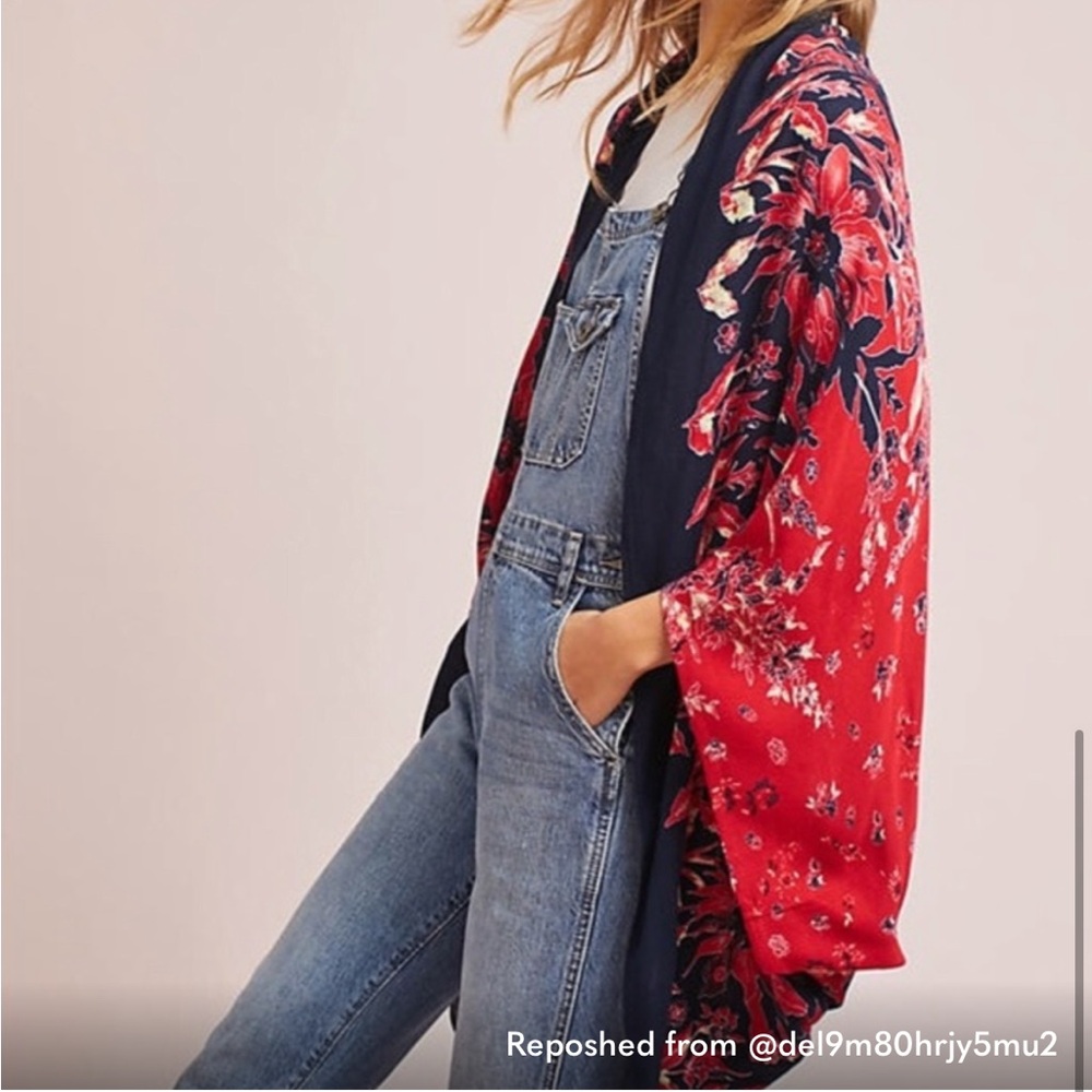 Floreat Annalisa cocoon kimono Anthropologie